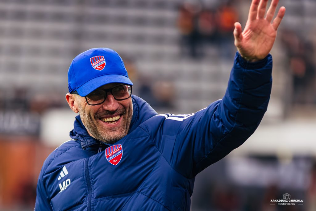 mecz 15. kolejki PKO BP Ekstraklasy - Korona Kielce : Raków Częstochowa