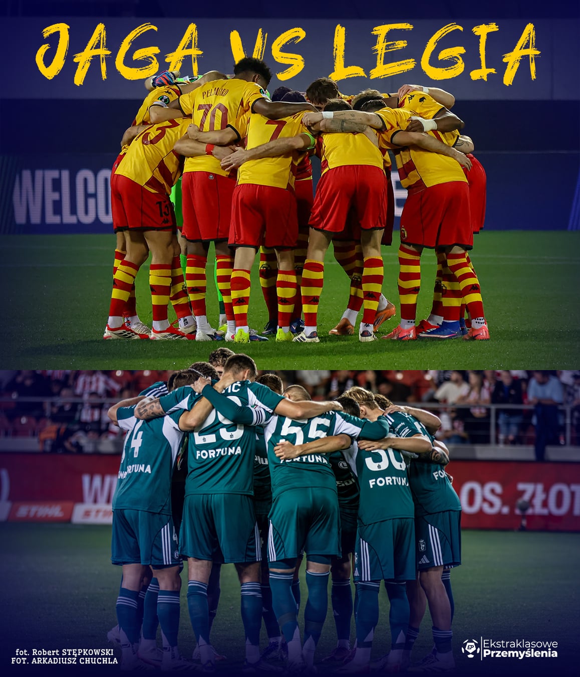 Czy&nbsp;Legia zatrzyma lidera? Wielki test Jagiellonii po&nbsp;odpadnięciu z&nbsp;LKE!