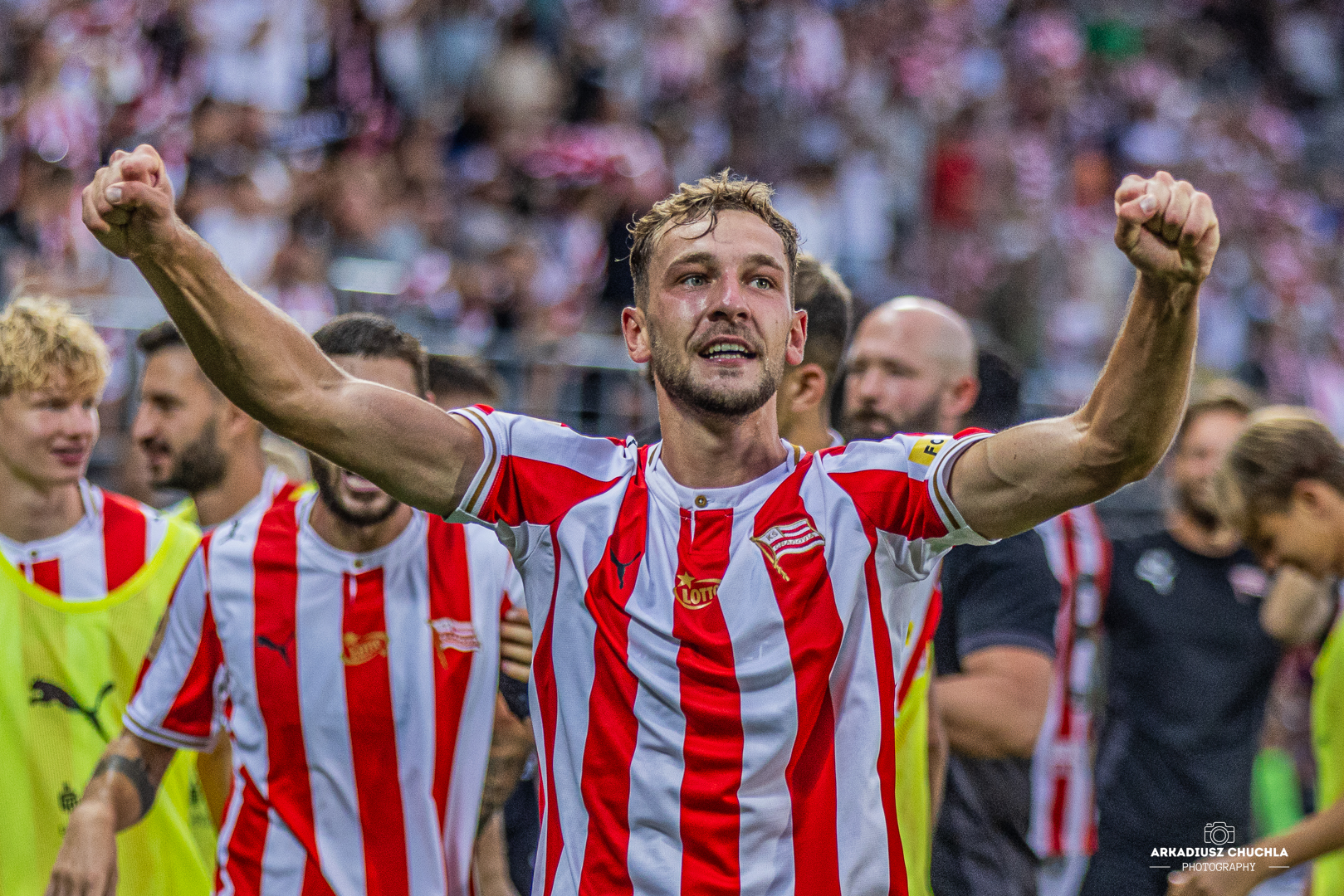 Zdjęcia z&nbsp;meczu Cracovia – Raków Częstochowa