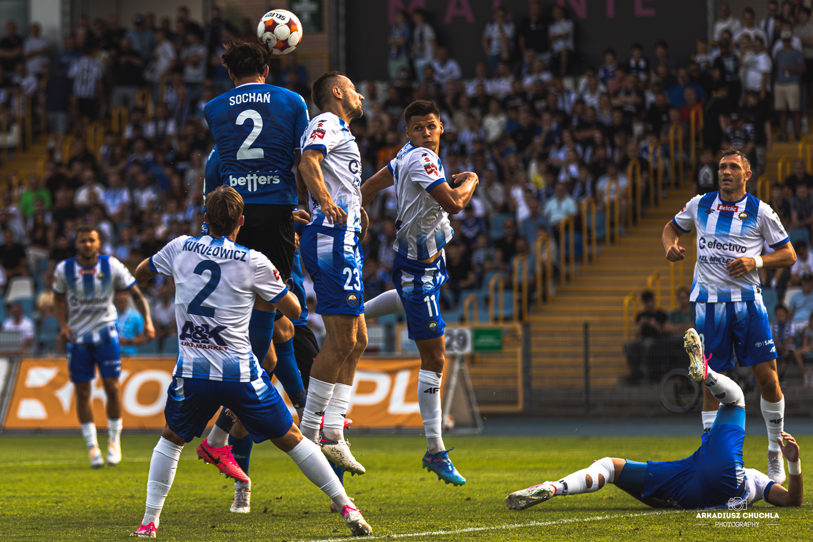 Zdjęcia z&nbsp;meczu Stal Mielec – Podbeskidzie Bielsko-Biała