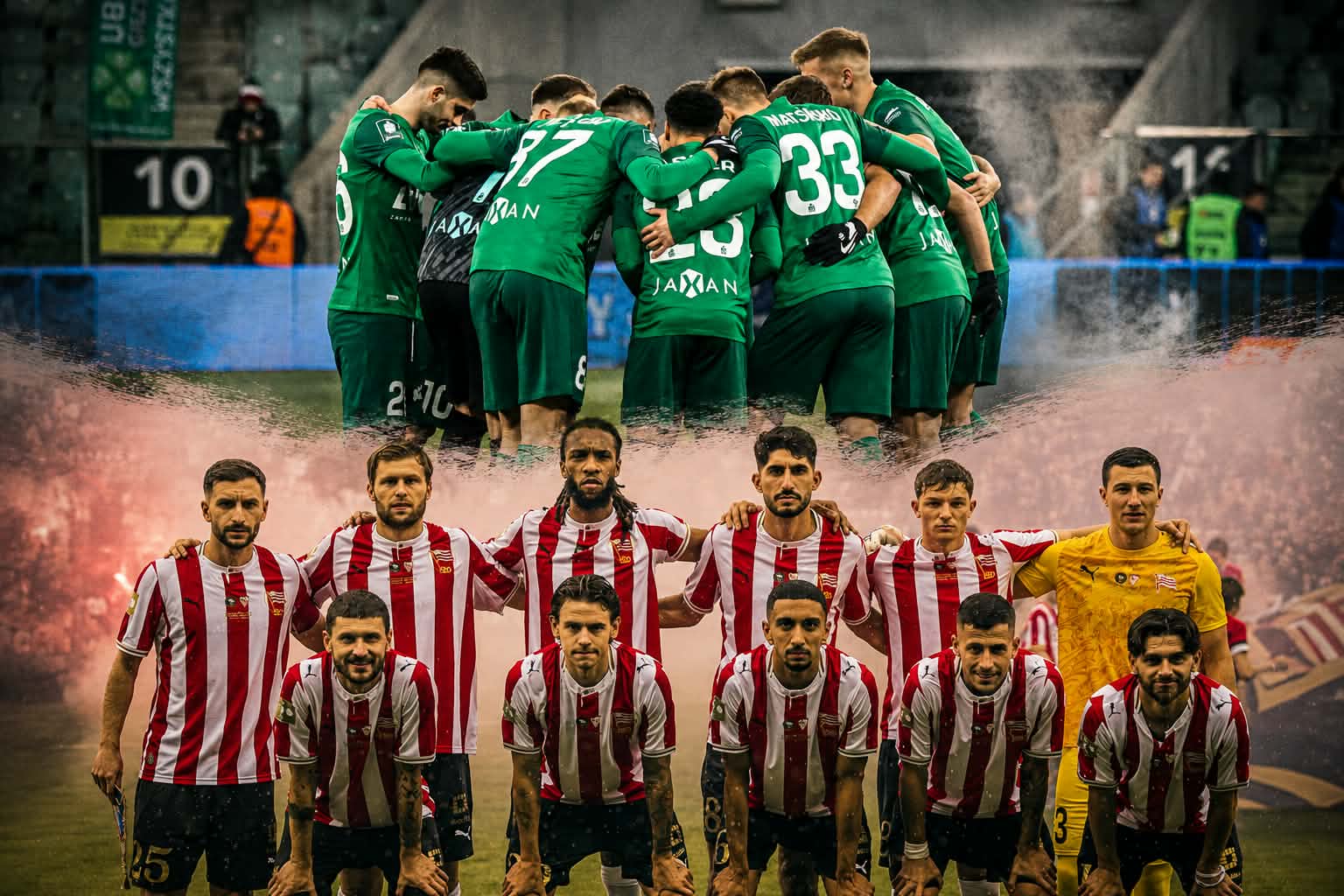 Śląsk vs Cracovia. „Pasy” spróbują zdobyć wrocławską Twierdzę.
